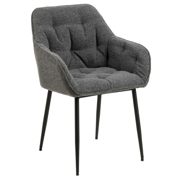 Krzesło Brooke antracytowe Monza - ACTONA